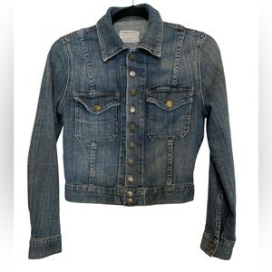 Current/Elliott ‘The Snap’ Blue Jean Jacket